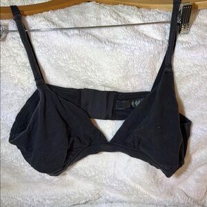 SKIMS 2X Black Adjustable Strap Bra